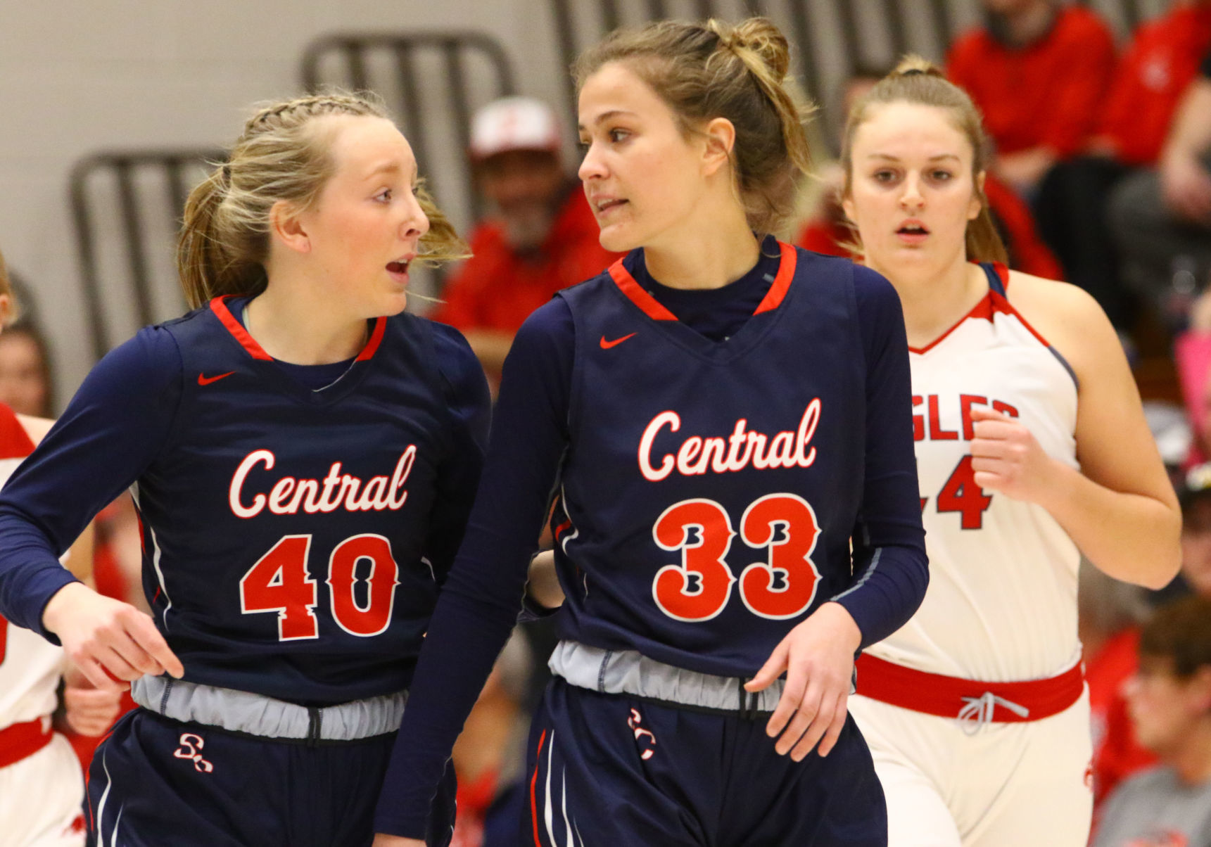 2A girls basketball semistate: South Central vs. Frankton